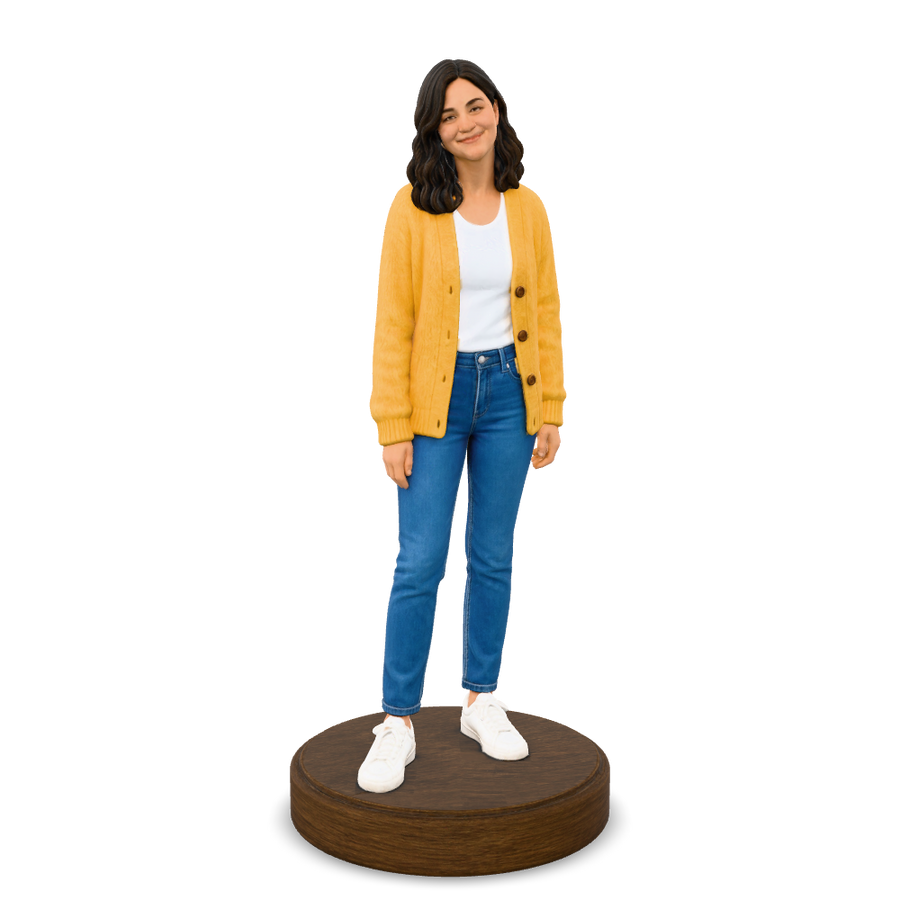 Mini-Me figurine: matching digital 3D model