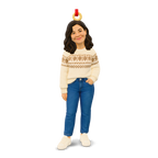 3D example: Ornament (person). Digital render of the interactive model, not a photograph of a finished print.