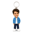 3D example: Keychain. Digital render of the interactive model, not a photograph of a finished print.