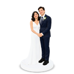 3D example: Wedding. Digital render of the interactive model, not a photograph of a finished print.