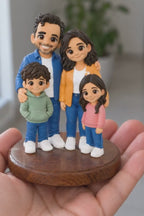 Sample video: Family. AI-generated illustration, not footage of a finished print.